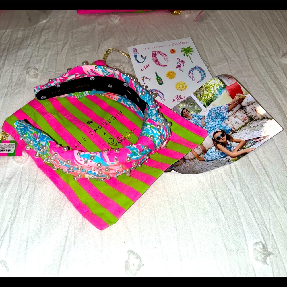 COPY - Lele x Lilly Seaing Things Pearl Headband